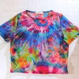 Tie Dye Youth Blouse Size XS